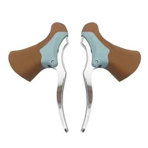 Aluminum Bicycle Brake Handle MTB Bike Brake Levers Front & Rear Brake Levers - Picture 1 of 20