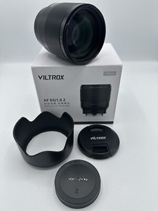 VILTROX 85mm F1.8 STM Autofocus Large Aperture Portrait Lens, Nikon Z-Mount $399