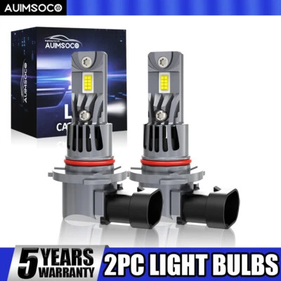 Para Chevrolet Beretta 1990-1996 2X 9005 Faro LED Bombilla de haz alto 6000k Blanco Foto 1 de 4