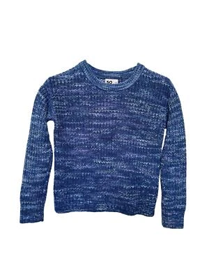 Kids Girls' 2pc Long Sleeve Sweater &  Sleeve Top Set - 8y - Blue - Image 1 of 4