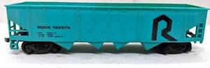 HO Scale Bachmann Open Hopper The Rock #133274 Vintage, Blue - Picture 1 of 7