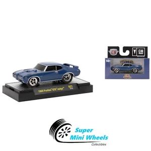 M2 Machines 1:64 - 1969 Pontiac GTO Judge Blue R27 24-01 - Picture 1 of 2