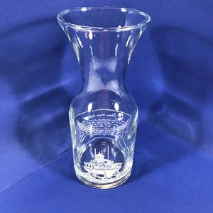 Thomas Point Lighthouse Wine Carafe Historic Chesapeake Bay Annapolis Maryland - Picture 1 of 12