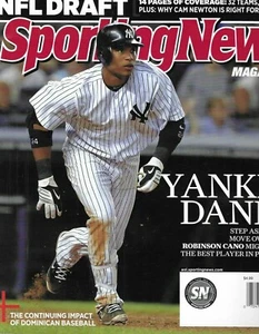 Sporting News Magazine Robinson Cano Dominican Baseball NFL Draft 32 Teams 2011. - Picture 1 of 6