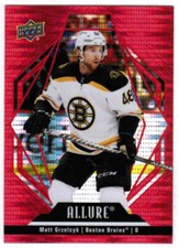 22/23 2022 UPPER DECK UD ALLURE HOCKEY BASE RED RAINBOW CARDS 1-100 U-Pick List
