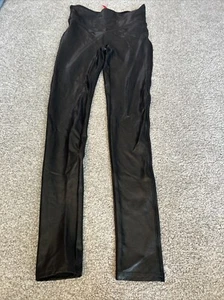 Spanx Women's Faux Leather Leggings, Size XS - Black - Picture 1 of 1