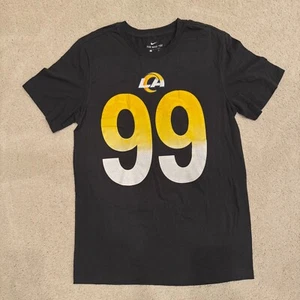 Camiseta Nike Hombres NFL Rams Aaron Donald #99 Antracita Talla Pequeña NUEVA - Imagen 1 de 7