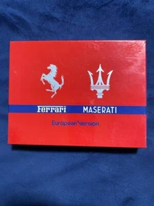 Ferrari Maserati Towel European Version 35×35cm With Box Made in Japan New - Picture 1 of 4