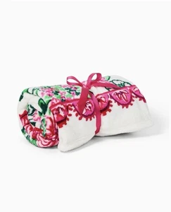 New Lilly Pulitzer Paradise Fleece Blanket Coconut Safari Sanctuary Blanket - Picture 1 of 4