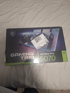 MSI NVIDIA GeForce RTX 5070 GAMING TRIO OC 12GB GDDR7 Grafikkarte *NEU* - Bild 1 von 1