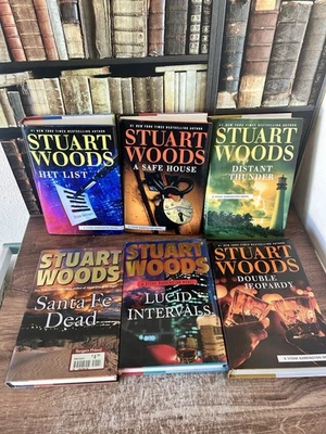 Lot of 6 Stuart Woods Hardcover Books - (0590) - Image 1 of 3