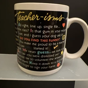 Mug Gift For Teacher Teacher-isms Hallmark Heard From a Teacher - Picture 1 of 4