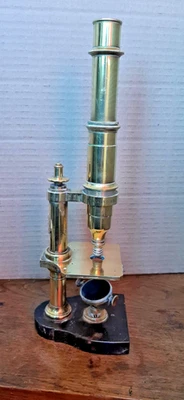 Ancien Microscope  dit Pasteur Nachet & Fils   N° 3 (1849 - 1854) - Photo 1/4