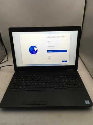 DELL PRECISION 3510 -WINDOWS 11- INTEL I7 6TH GEN - 8GB RAM - 15" -READ DESC- BB - Image 1 of 4