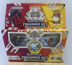 Pokemon TCG Sonne & Mond Trainer Set Lycanroc & Alolan Raichu Factory Sealed 2017 - Bild 1 von 2