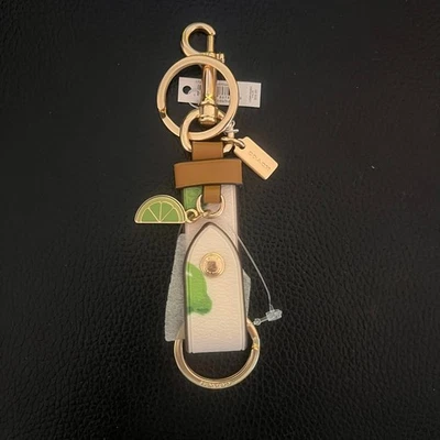 Llavero Coach Doble Anillo Cal - Valet FOB - Llavero Foto 1 de 3