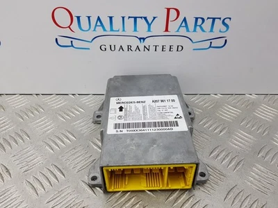 MERCEDES E CLASS AIR SRS BAG CONTROL MODULE UNIT C207 2012 A2079011700 - Image 1 of 4