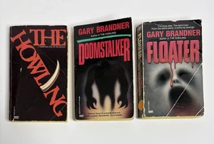 Gary Brandner Paperback Lot (3) Howling Floater Doomstalker 1977 1st Ed. Rare - Picture 1 of 6