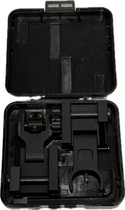 Fiber Optic Iron Sights Flip Up Front and Rear Aluminum Sight for Picatinny Rail - Picture 1 of 5