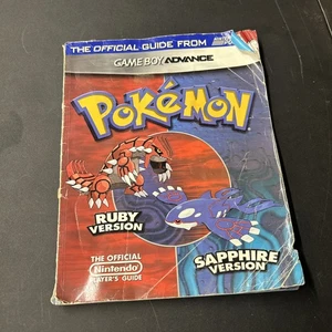 Pokémon Ruby & Sapphire - Official Strategy Guide - Nintendo Power (GBA 2003) - Picture 1 of 5