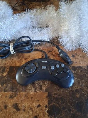 Controlador Sega Genesis OEM MK 1653 Original Seis 6 Botones Funciona Probado Foto 1 de 4