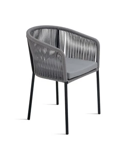 Set 2 Stühle IN Seil für Esszimmer Oder BAR Modernes Design CIC-790 - Picture 1 of 18