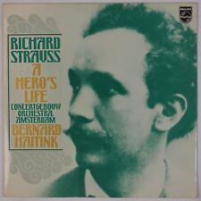 RICHARD STRAUSS : A Hearo’s Life, Bernard Haitink PHILIPS néerlandais 6500 048 LP comme neuf