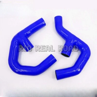 For VW Golf MK5 2.0T GTi FSI Audi A3 2006-2009 Silicone Intercooler Hose Kit BLU - Image 1 of 4
