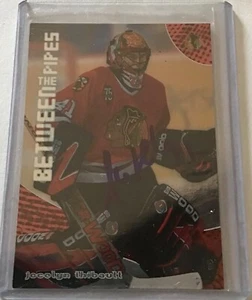 JOCELYN THIBAULT CHICAGO BLACKHAWKS SIGNED BE A PLAYER BTP 2001-02 CARD #18 AUTO - Picture 1 of 2