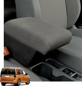 BRACCIOLO per VOLKSWAGEN Caddy (dal 2020) ecopelle nera - fissaggio invisibile - Foto 1 di 8