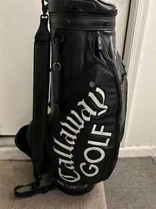 CALLAWAY GOLF CART BAG --- 6 DIVIDE BLACK -- LOTS OF STORAGE **READ** - Picture 1 of 5