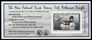RW65AS — 1998 Federal Duck Stamp signed by artist Bob Steiner - Picture 1 of 1