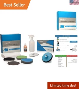 5'' PRO Glass Scratch Removal Kit for Professional ing with Rotary Polisher -... - Picture 1 of 8