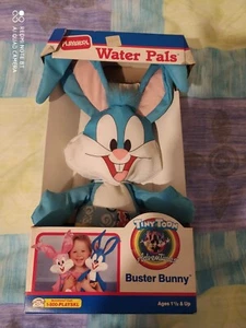 VTG NIB 1991 TINY TOON WATER PALS BUSTER BUNNY PLUSH TOY PLAYSKOOL - Picture 1 of 8