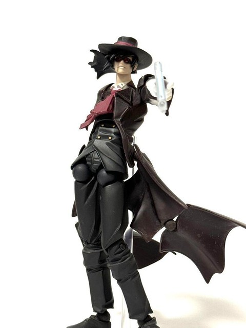 Hellsing OVA: Alucard Nendoroid Action Figure, Bom Sorriso Modelo de Anime,  Brinquedos Colecionáveis, Presente para Crianças, 100% Original, Em