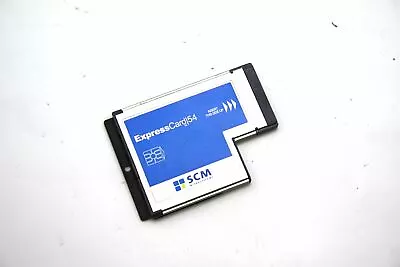  HP SCM ExpressCard 54 IC Smart Card Reader Laptop Express 54MM SCR3340 904557 - Image 1 of 3