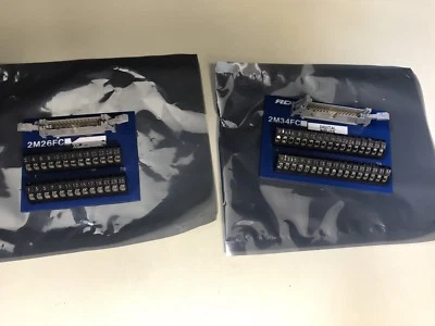 Lot (2) RDI Terminal Blocks:  (1) RDI 2M34FC (1) RDI 2M26FC *Free Shipping!! - Image 1 of 4