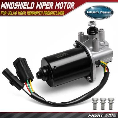 Front Windshield Wiper Motor for Volvo Mack Kenworth Freightliner Western Star - Image 1 of 4