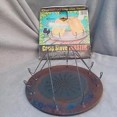 VTG 1971 Coghlan’s Sure Grip Camp Stove Toaster in Original Box ~ Made In Canada - Image 1 of 4