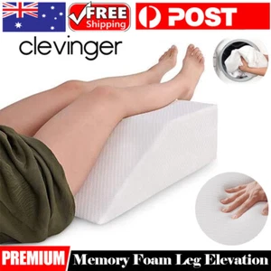 Memory Foam Wedge Leg Elevation Pillow Side Sleeping Ergonomic Relese Pressure - Picture 1 of 8