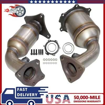 Left+Right Catalytic Converter For NISSAN MAXIMA 2004-2008/QUEST 2004-2006 3.5L Foto 1 de 4