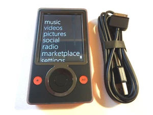 MICROSOFT ZUNE CUStOM RED/BLACK 80GB....NEW BATTERY... - Picture 1 of 9