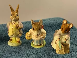 Beatrix Potter Porzellan Figuren 3er Set Beswick England OH5555 - Bild 1 von 12