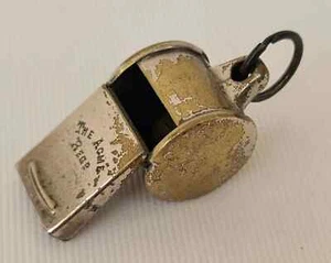Rare Vtg c.1885 THE ACME Reg.d Escargot Police Railway Cycling Whistle England - Picture 1 of 5