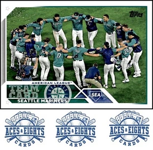 2023 Topps Seattle Mariners Seattle Mariners #627 - Picture 1 of 2