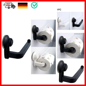 Wandhalterung Selbstklebend Toilettenpapierhalter mit Saugnapf für Bad und Kü... - Bild 1 von 11