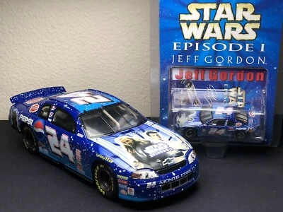 1999 JEFF GORDON STAR WARS DIECAST 1/2 AND 1/64 SCALE COMBO - Image 1 of 4