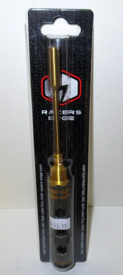 Racers Edge 4mm Nut Driver- Gold Ink Honeycomb Handle #RCE7211 - Image 1 of 1