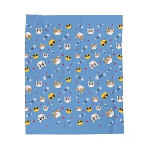 Kids Plush Blanket, Super Soft Bedding for Children, Cozy Nursery Throw, Animal - Picture 1 of 4