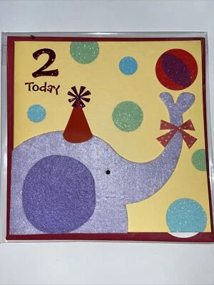 Papyrus Birthday Greeting Card - Turning 2 Elephant - Image 1 of 3
